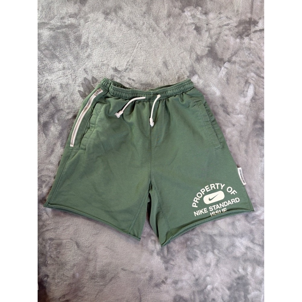 Nike Property Of Standard Issue Basketball Shorts Dri-FIT Mens S Green